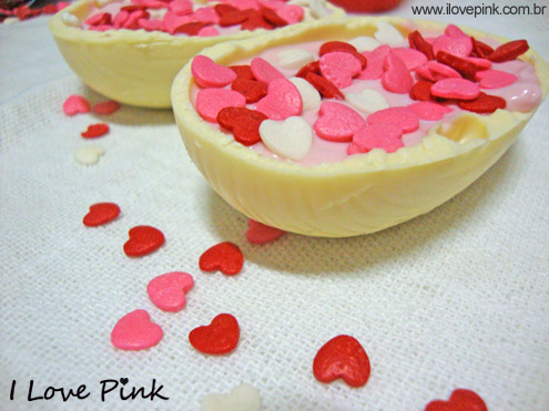 I Love Pink - sobremesa para páscoa - ovo de páscoa de colher com danoninho