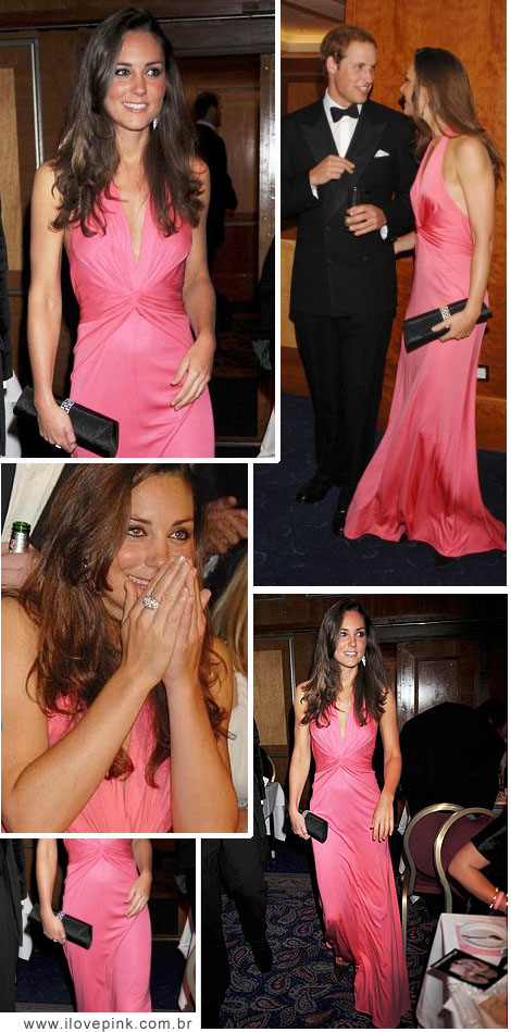 I Love Pink: O vestido cor de rosa de Kate Middleton