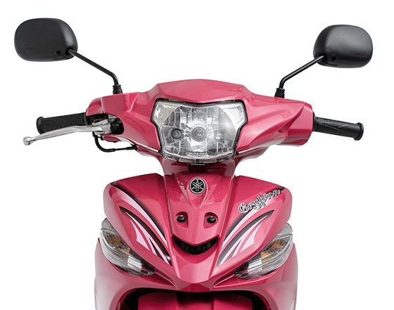 moto yamaha cor de rosa da penelope charmosa