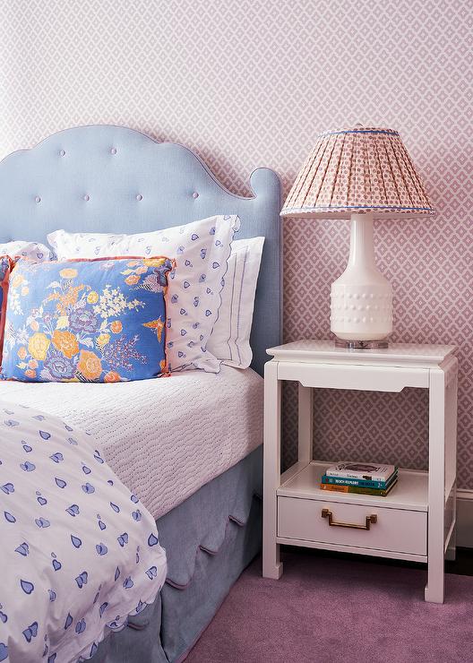 decoração de quarto rosa e azul