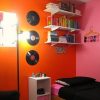 Decoração com discos de vinil 