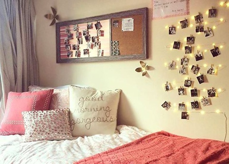 Decoração de quarto feminino